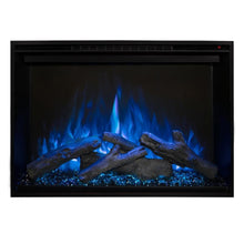 Load image into Gallery viewer, Modern Flames Redstone Built-In Electric Fireplace with blue flame