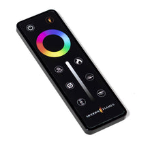 Load image into Gallery viewer, Modern Flames Black Full Function Remote Control with Color Wheel