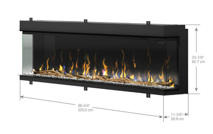 Dimplex IgniteXL Bold 88" Built-in Linear Electric Fireplace