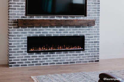 Touchstone Sideline Elite 72" WiFi-Enabled Recessed Electric Fireplace (Alexa/Google Compatible)