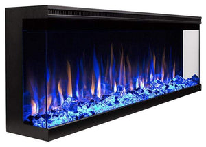 Touchstone Sideline Infinity 3 Sided 60" WiFi Enabled Recessed Electric Fireplace (Alexa/Google Compatible)