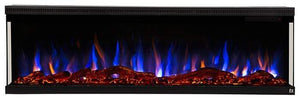 Touchstone Sideline Infinity 3 Sided 60" WiFi Enabled Recessed Electric Fireplace (Alexa/Google Compatible)